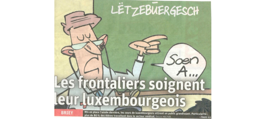 Le calendrier des cours de luxembourgeois avec EUREGIO pour l'année 2026 est disponible !